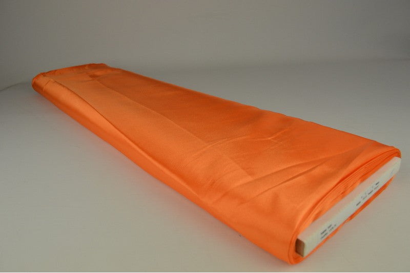 Satijn stof - Oranje