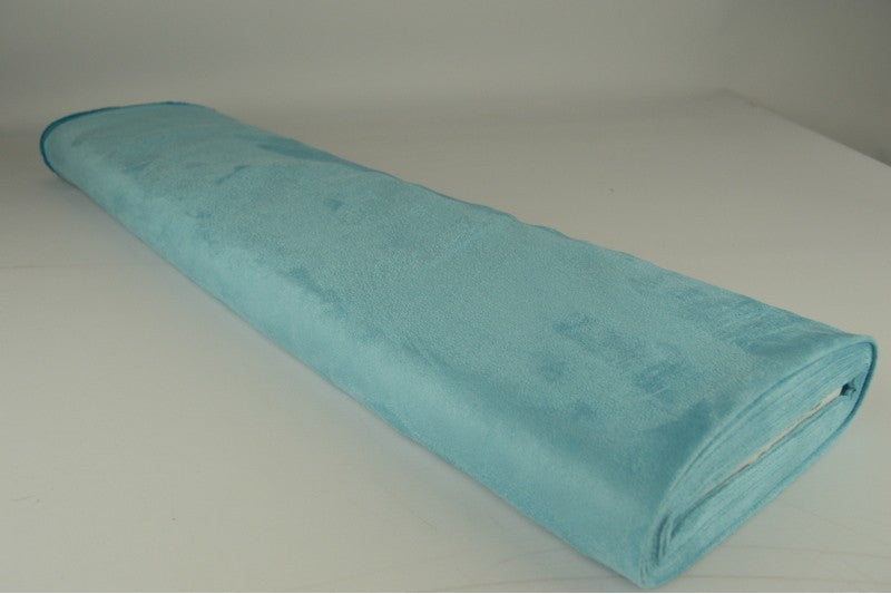 Suedine - Aqua blauw