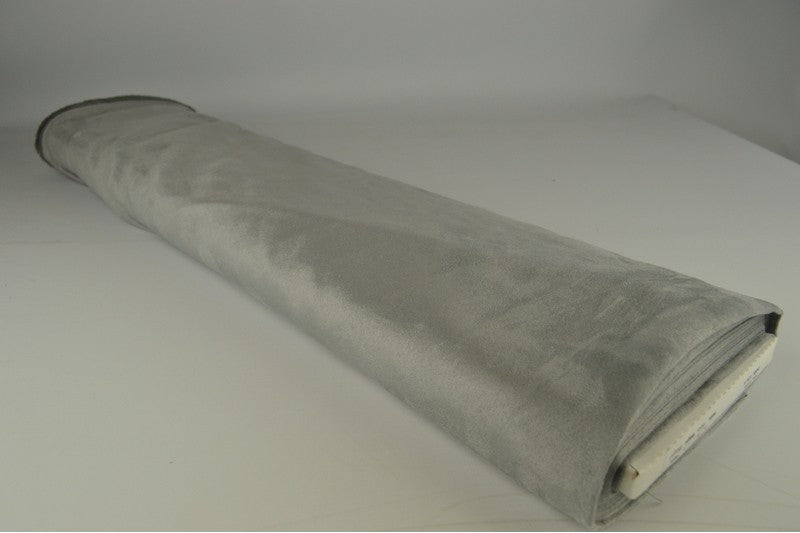 Suedine - Zilvergrijs