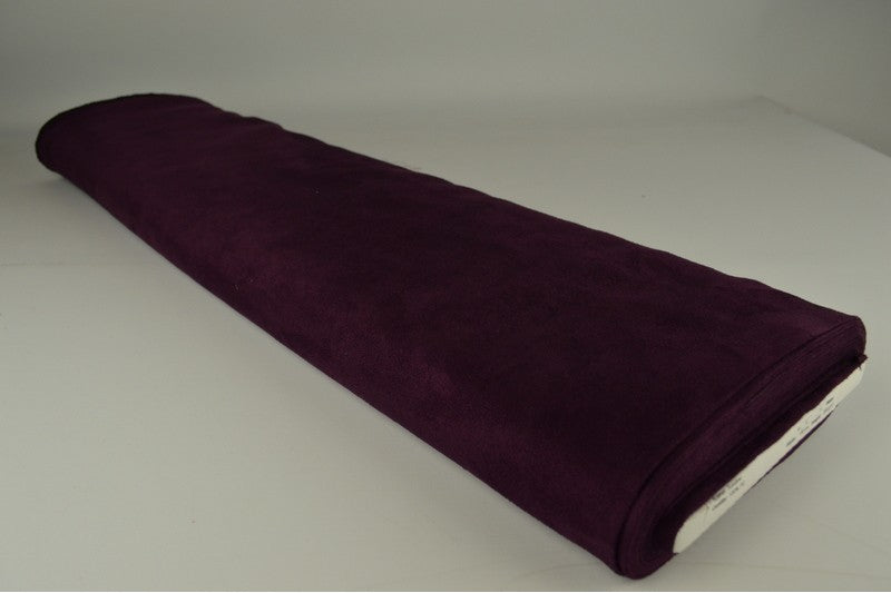 Suedine - Donkerpaars