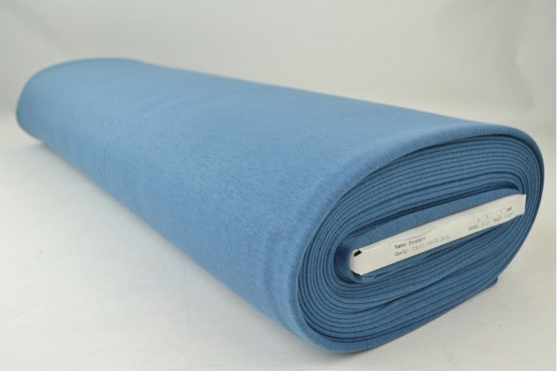 Alpenfleece stof – Staalblauw