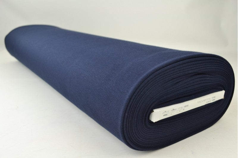 Alpenfleece stof – Navy
