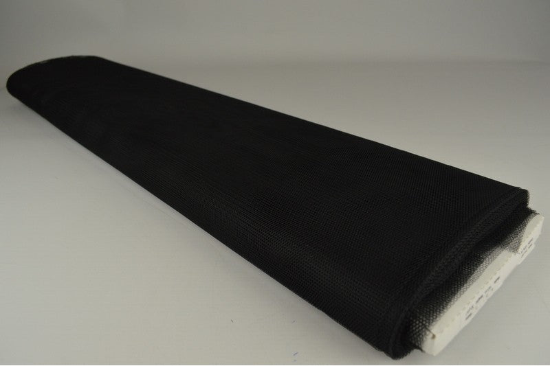 Tule stof - Zwart