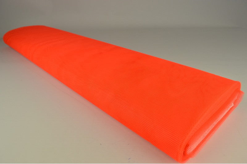 Tule stof - Donker oranje