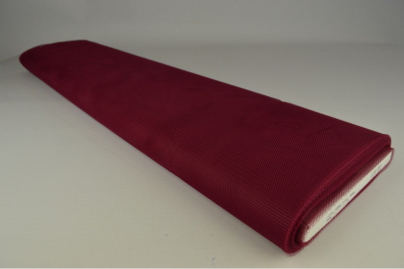Tule stof - Bordeaux rood