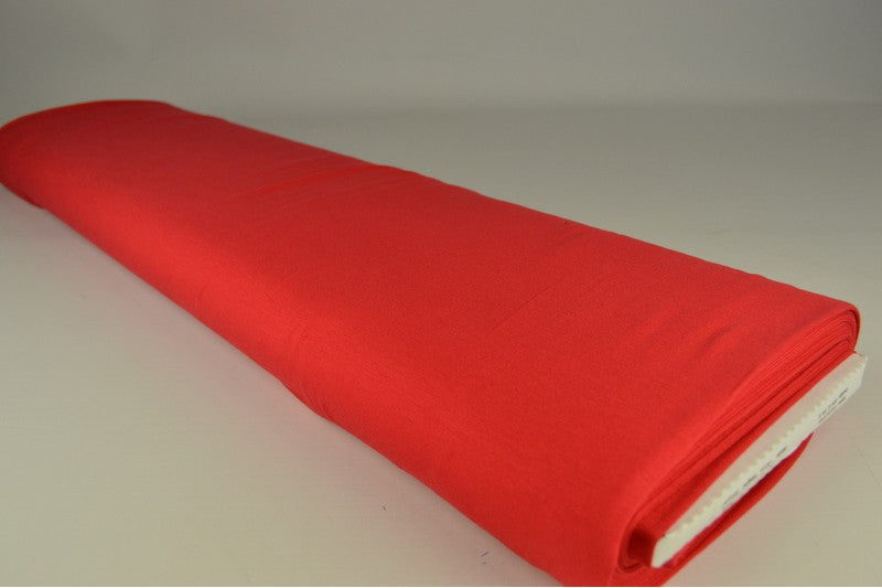 Viscose tricot - Rood