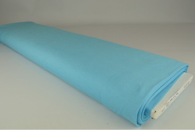 Viscose tricot - Aqua blauw