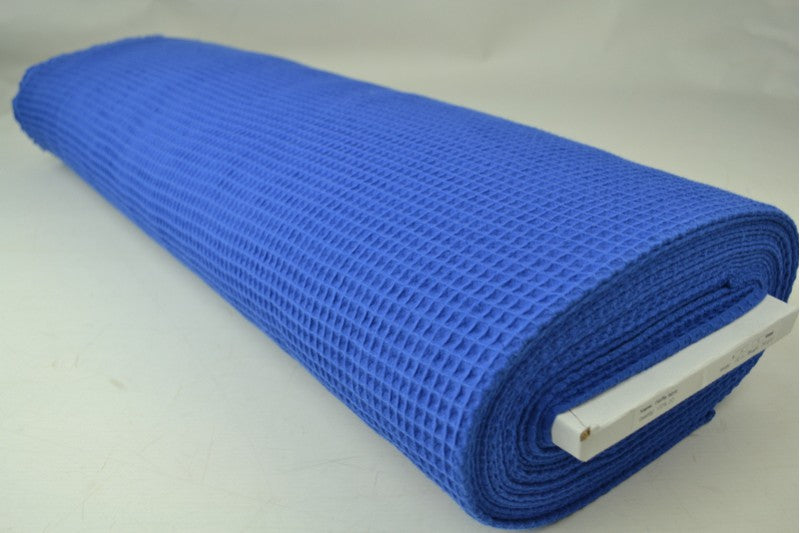 Wafelstof - Donkerblauw