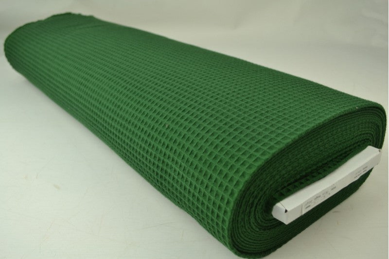 Wafelstof - Donkergroen