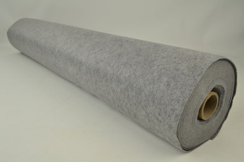 Vilt 1mm - Zilvergrijs melange