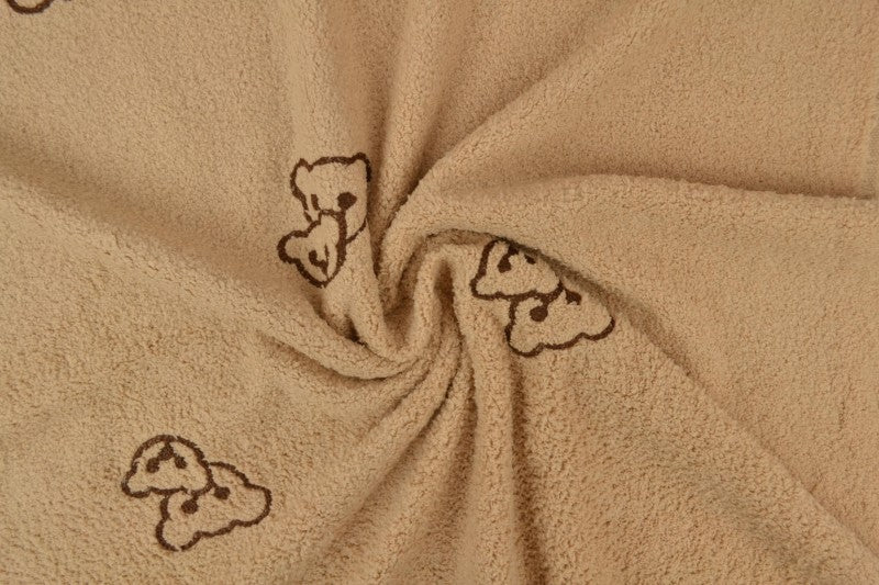 Teddy badstof geborduurd