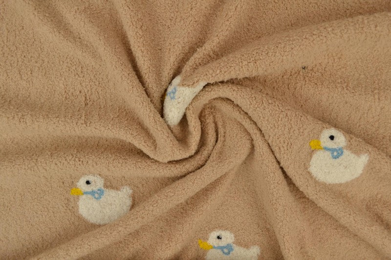 Teddy badstof geborduurd