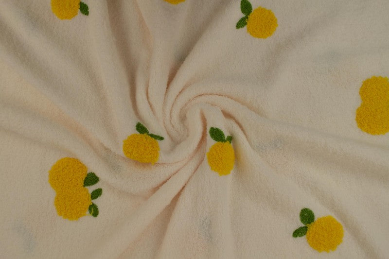 Teddy badstof geborduurd