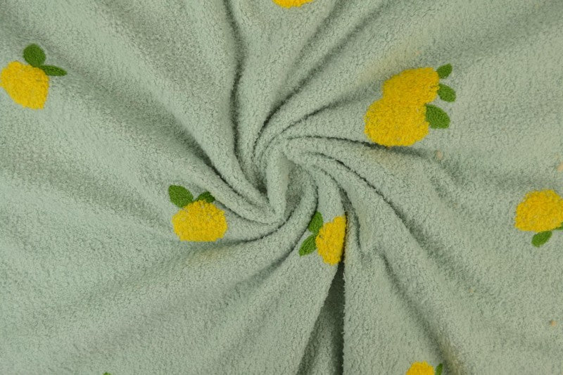 Teddy badstof geborduurd