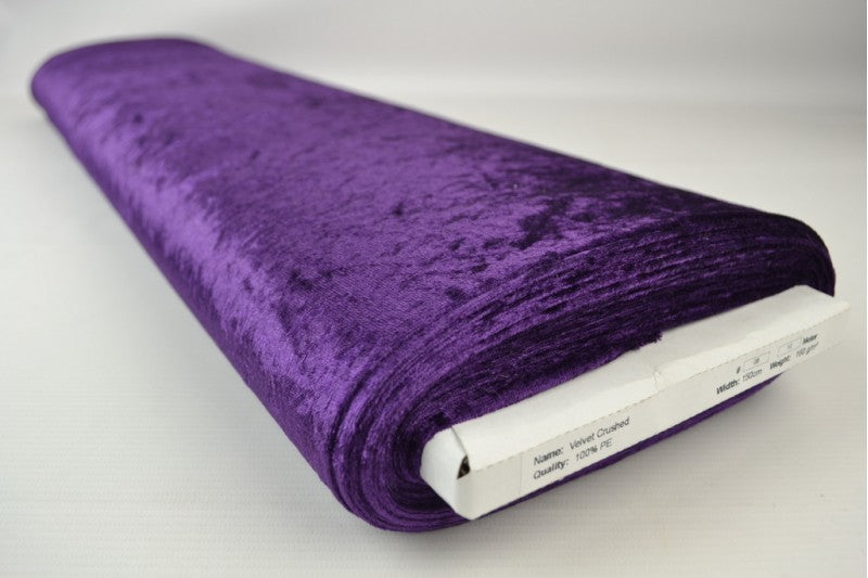 Velours de panne - Paars