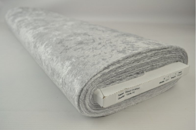 Velours de panne - Zilvergrijs