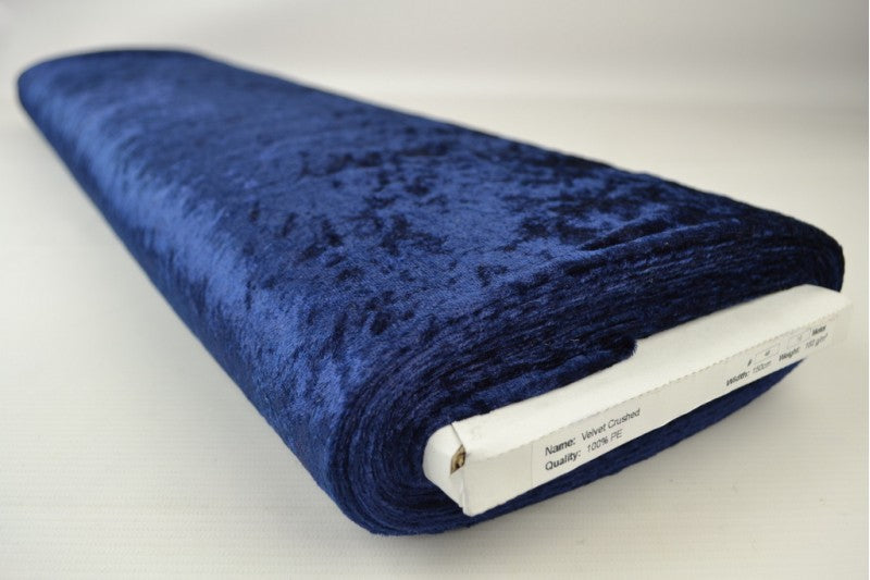 Velours de panne - Navy